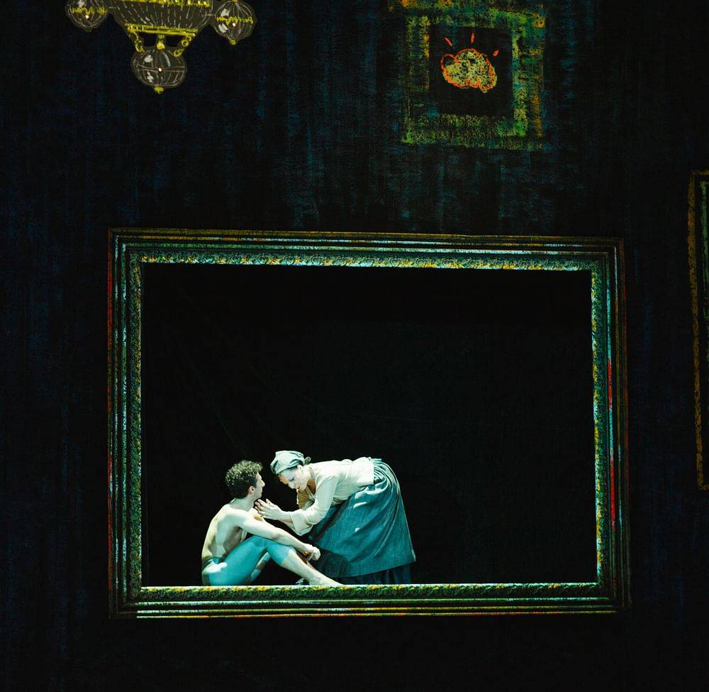 Gabriele Aime (Wiener Staatsballett), Ursula Pfitzner (Marika) - © Apollonia Bitzan Gabriele Aime (Wiener Staatsballett), Ursula Pfitzner (Marika)