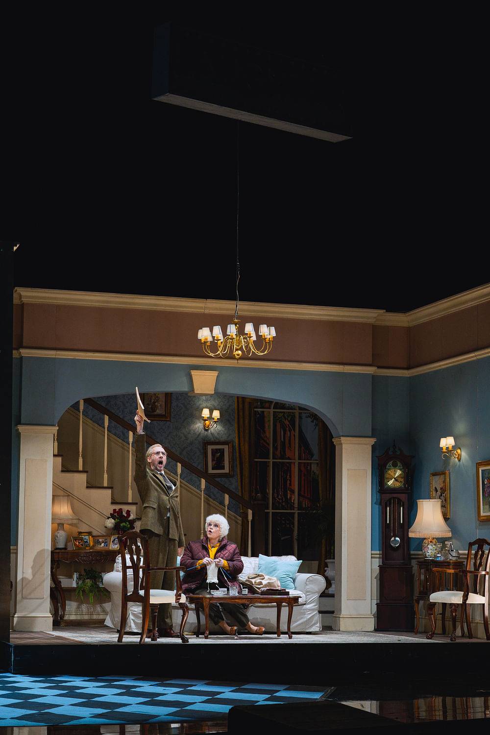 © Marco Sommer / Volksoper Wien Stefan Cerny (Bartolo), Ulrike Steinsky (Marcellina)