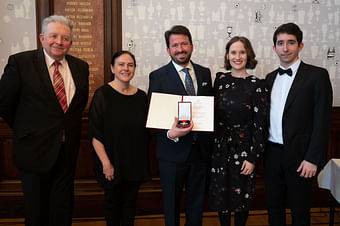 Verleihung des Österreichischen Ehrenkreuzes für Wissenschaft/Kunst für Gerrit Prießnitz