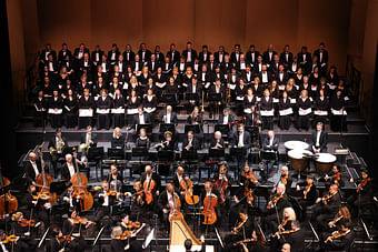 Foto Orchester und Chor