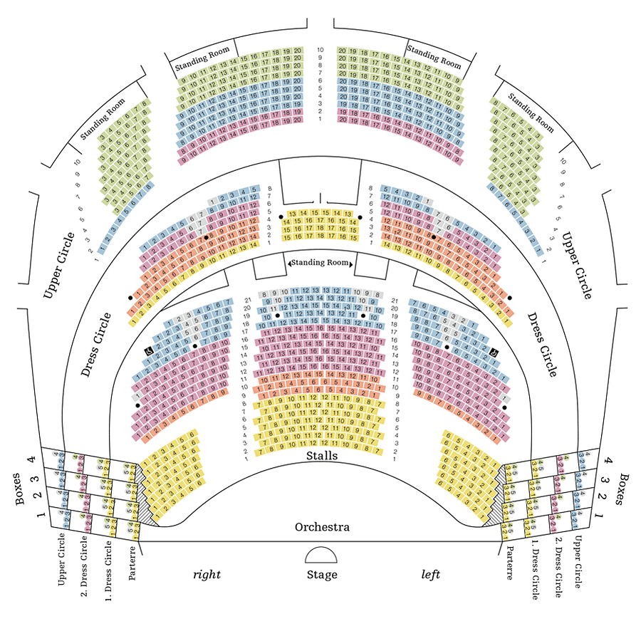 Saalplan & Preise - Volksoper Wien